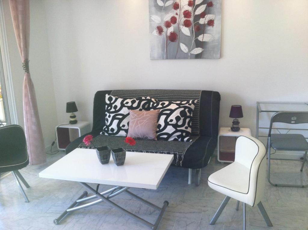 Appartement Les Palmiers Juan-les-Pins Exterior foto